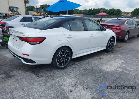 2025 Nissan Sentra Sr из США, поврежденный, VIN 3N1AB8DV1SY291476